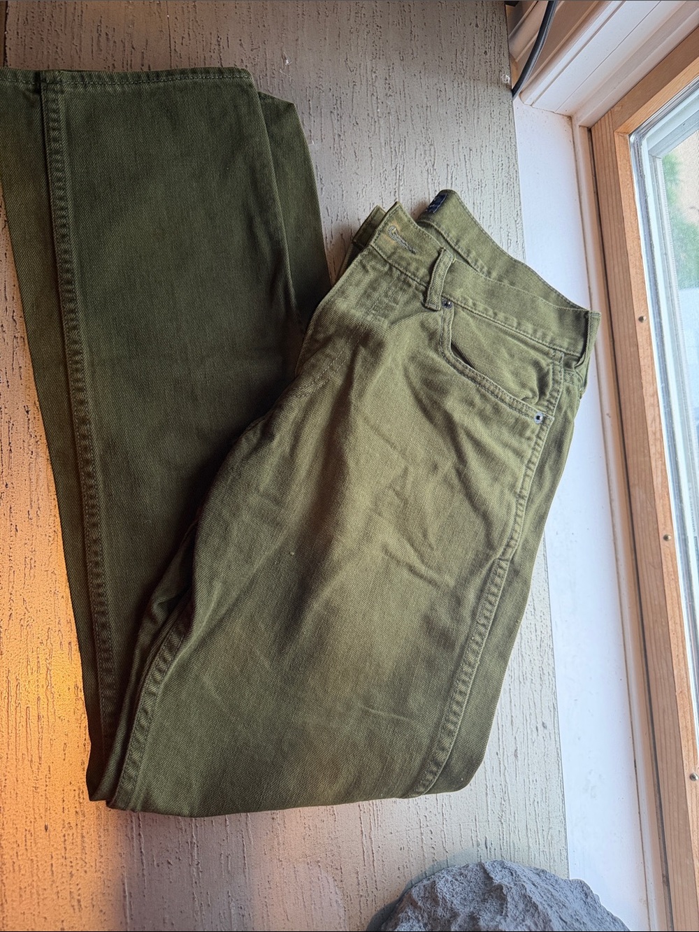 J. Crew Olive Green Men's Jeans